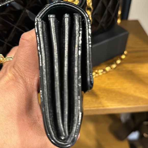 SOLD-Chanel Patent Wallet - Picture 3 of 4